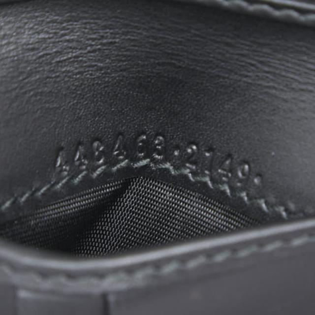 グッチ GGゴースト 二つ折り財布 448463 ブラック ブルー イエロー PVC レザー レディース GUCCI 【中古】_7