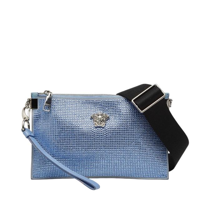 美品】VERSACE ヴェルサーチ ショルダーバッグ メデューサスタッズ 