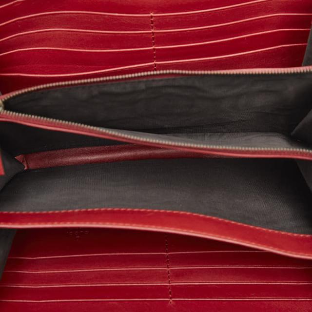 グッチ GGマーモント チェーンウォレット ショルダーバッグ 474575 レッド レザー レディース GUCCI 【中古】_5