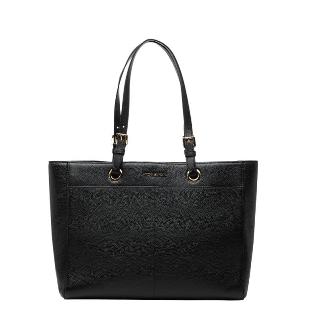 マイケルコース トートバッグ 35S1GTVT7L ブラック レザー レディース Michael Kors 【中古】