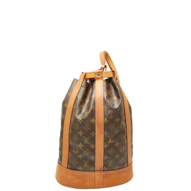 ルイ ヴィトン モノグラム ランドネPM ショルダーバッグ ボディバッグ M42243 ブラウン PVC レザー レディース LOUIS VUITTON 【中古】