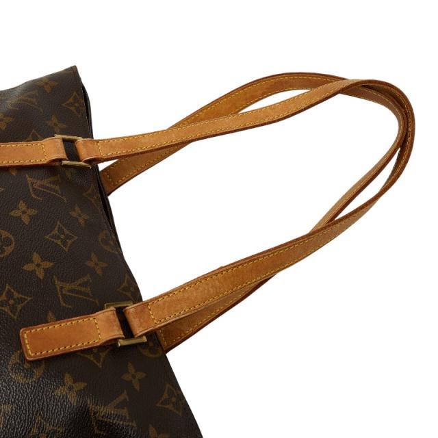 ルイ ヴィトン モノグラム カバピアノ トートバッグ ショルダーバッグ M51148 ブラウン PVC レザー レディース LOUIS VUITTON 【中古】