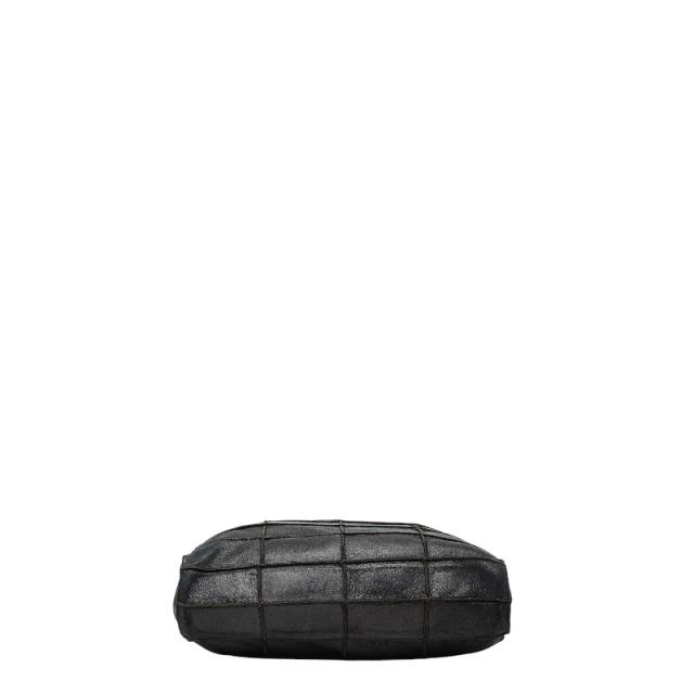 シャネル チョコバー トートバッグ ブラック レザー レディース CHANEL 【中古】_2
