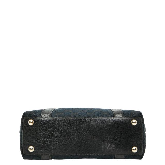 グッチ GGキャンバス アビー ハンドバッグ 141471 ブラック キャンバス レザー レディース GUCCI 【中古】_2