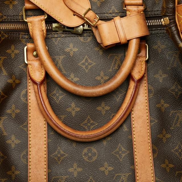ルイ ヴィトン モノグラム キーポル バンドリエール60 ボストンバッグ ショルダー 2WAY M41412 ブラウン レザー LOUIS VUITTON 【中古】_7