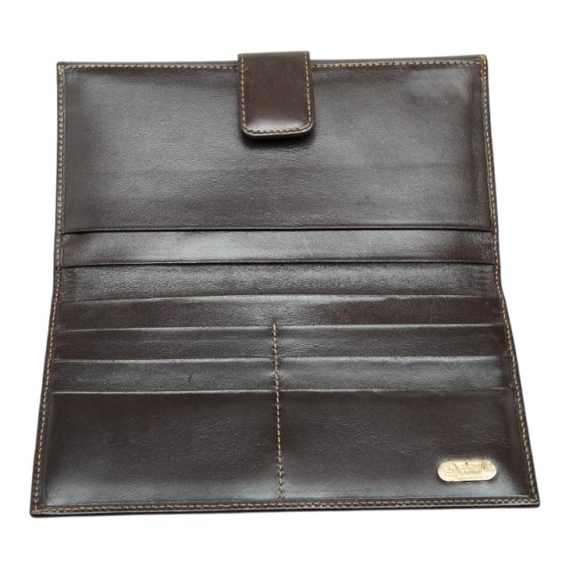 フェンディ ズッカ 長財布 2804 01339 088 ブラウン キャンバス レザー レディース FENDI 【中古】_5