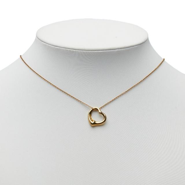ティファニー オープンハート ネックレス ゴールド イエロー K18YG イエローゴールド レディース TIFFANY&amp;Co. 【中古】_7