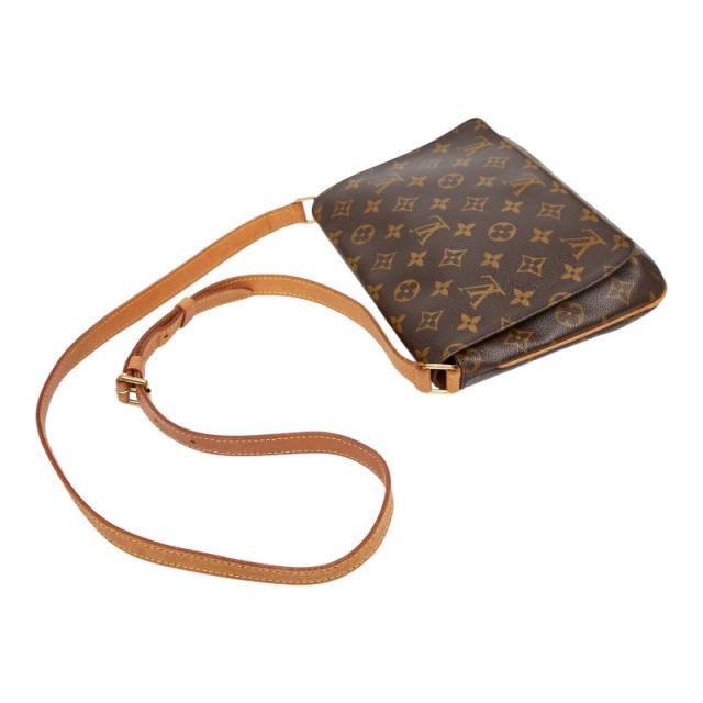 ルイ ヴィトン モノグラム ミュゼット タンゴ ショート 斜め掛け ショルダーバッグ M51257 ブラウン PVC レザー LOUIS VUITTON 【中古】_3