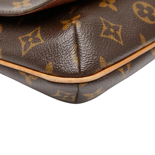 ルイ ヴィトン モノグラム ミュゼット タンゴ ショート 斜め掛け ショルダーバッグ M51257 ブラウン PVC レザー LOUIS VUITTON 【中古】_5