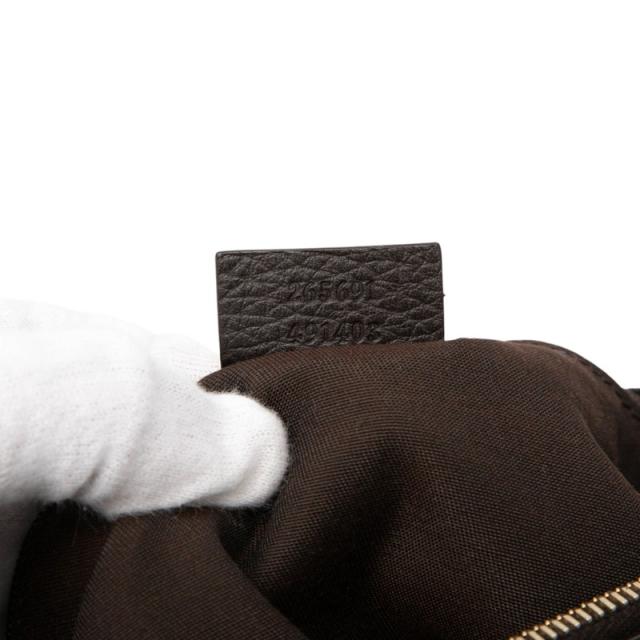 グッチ GGクリスタル アビー 斜め掛け ショルダーバッグ 265691 ベージュ ブラウン PVC レザー レディース GUCCI 【中古】_5