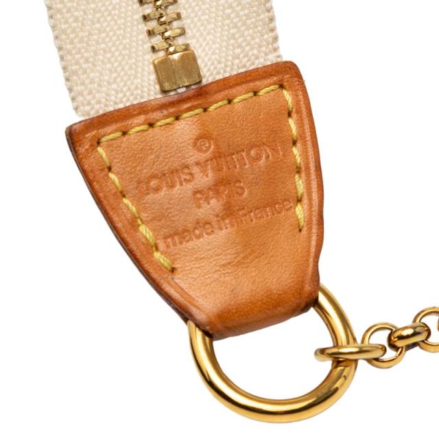 ルイ ヴィトン ダミエ アズール エヴァ チェーン ショルダーバッグ ハンドバッグ 2WAY N55214 ホワイト PVC LOUIS VUITTON 【中古】_5