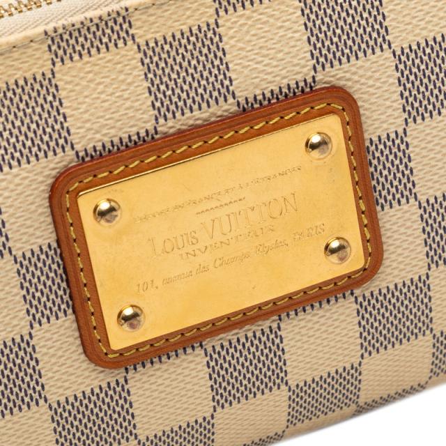 ルイ ヴィトン ダミエ アズール エヴァ チェーン ショルダーバッグ ハンドバッグ 2WAY N55214 ホワイト PVC LOUIS VUITTON 【中古】_3