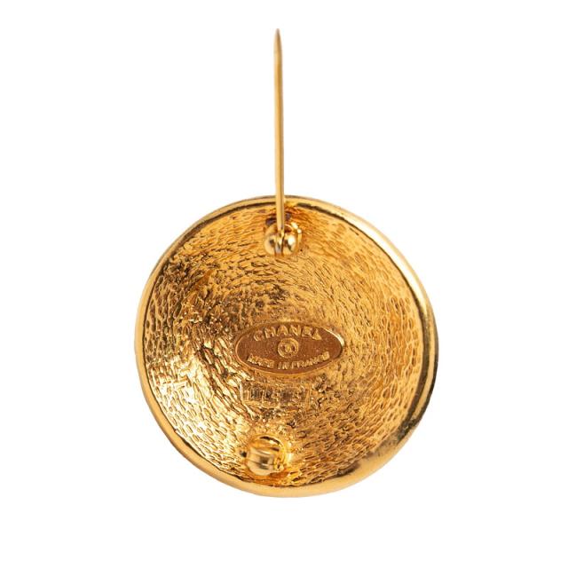 シャネル ココマーク 31 RUE CAMBON PARIS ブローチ ゴールド メッキ