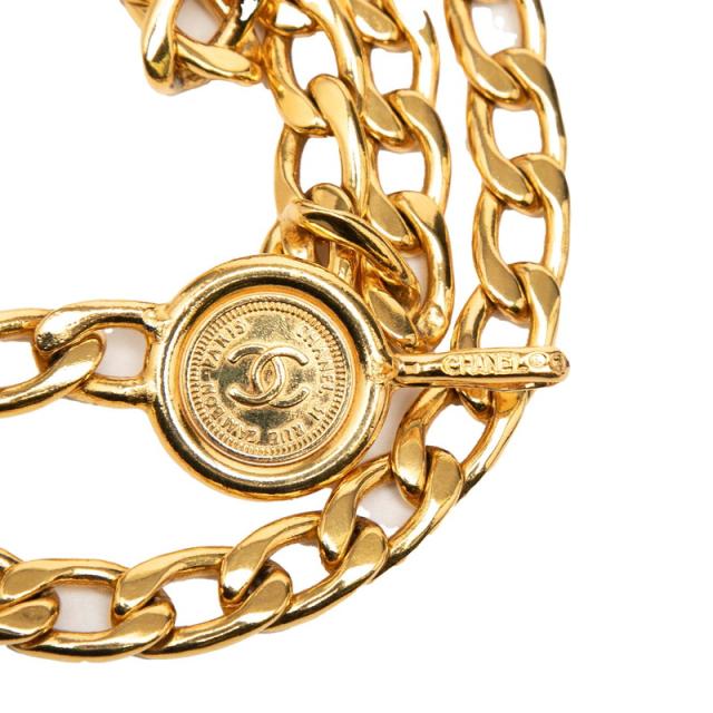 シャネル ココマーク 31 RUE CAMBON PARIS チェーンベルト ゴールド メッキ レディース CHANEL 【中古】_2