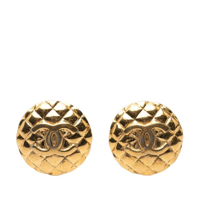 CHANEL/シャネル ココマーク イヤリング メッキ ゴールド CHANEL（シャネル） イヤリング ココマーク メタル ゴールド