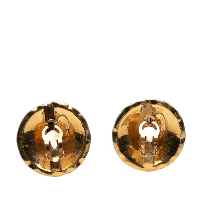 CHANEL/シャネル ココマーク イヤリング メッキ ゴールド CHANEL（シャネル） ココマーク・イヤリング/合金/メッキ-24.5g