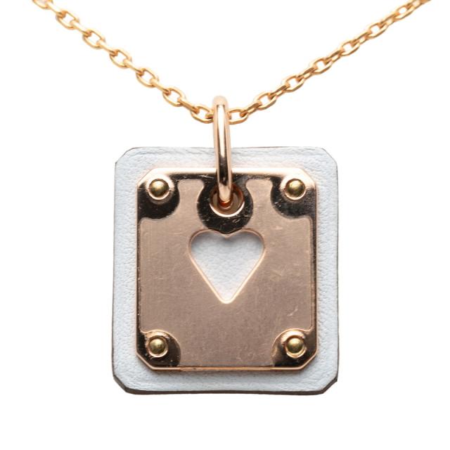 エルメス アスドゥクール ネックレス ゴールド マルチカラー メッキ ヴォースイフト レディース HERMES 【中古】