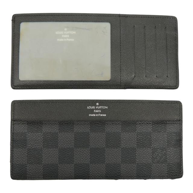 ルイ ヴィトン ダミエ グラフィット ポルトフォイユ ロン モデュラブル 長財布 N63084 ブラック PVC メンズ LOUIS VUITTON 【中古】_7