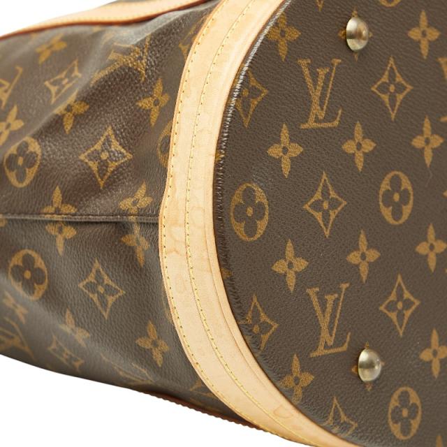 ルイ ヴィトン モノグラム バケットGM トートバッグ ショルダーバッグ バケツバック M42236 ブラウン PVC レザー LOUIS VUITTON 【中古】_4