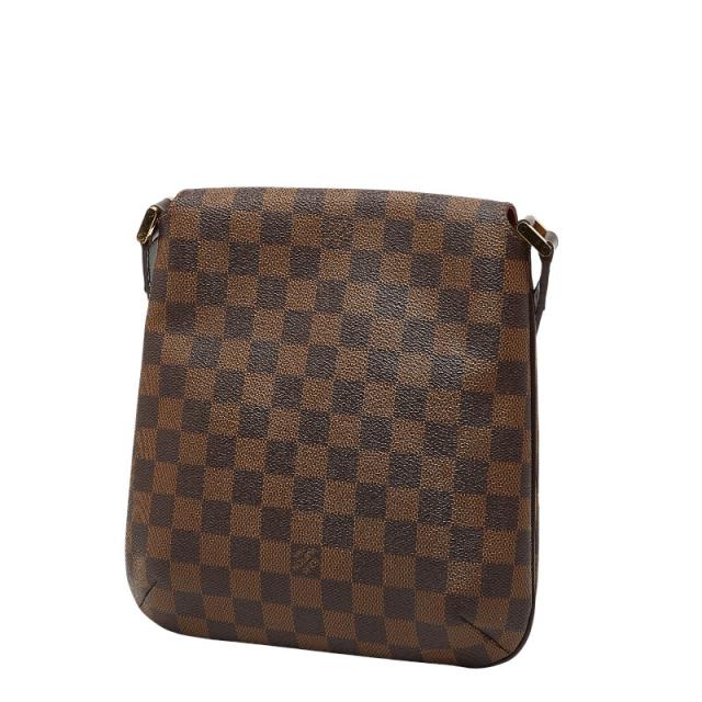ルイ ヴィトン ダミエ ミュゼットサルサ ロング ショルダーバッグ N51300 ブラウン PVC レザー レディース LOUIS VUITTON 【中古】_1