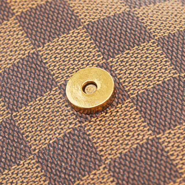 ルイ ヴィトン ダミエ ミュゼットサルサ ロング ショルダーバッグ N51300 ブラウン PVC レザー レディース LOUIS VUITTON 【中古】_5