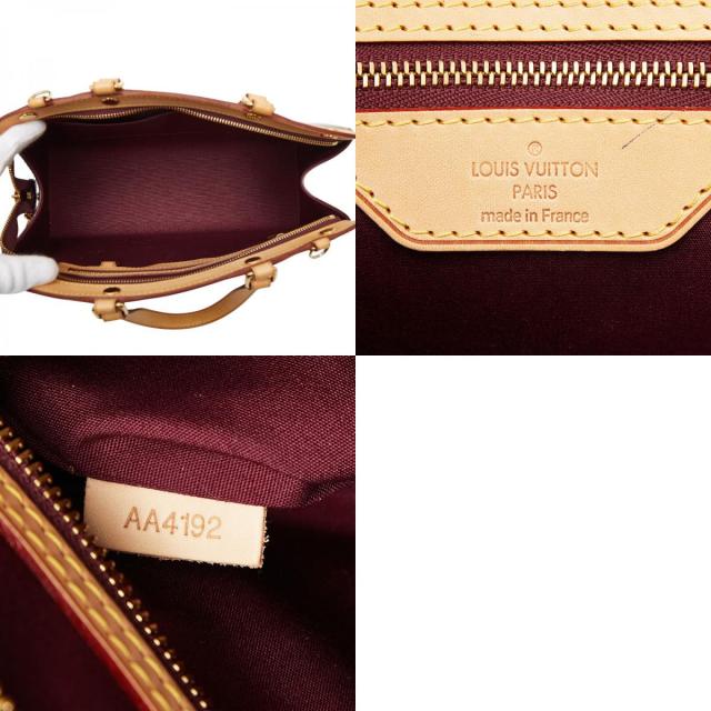ルイ ヴィトン モノグラム ヴェルニ ブレアMM ハンドバッグ ショルダーバッグ 2WAY M91690 ワインレッド LOUIS VUITTON 【中古】_9