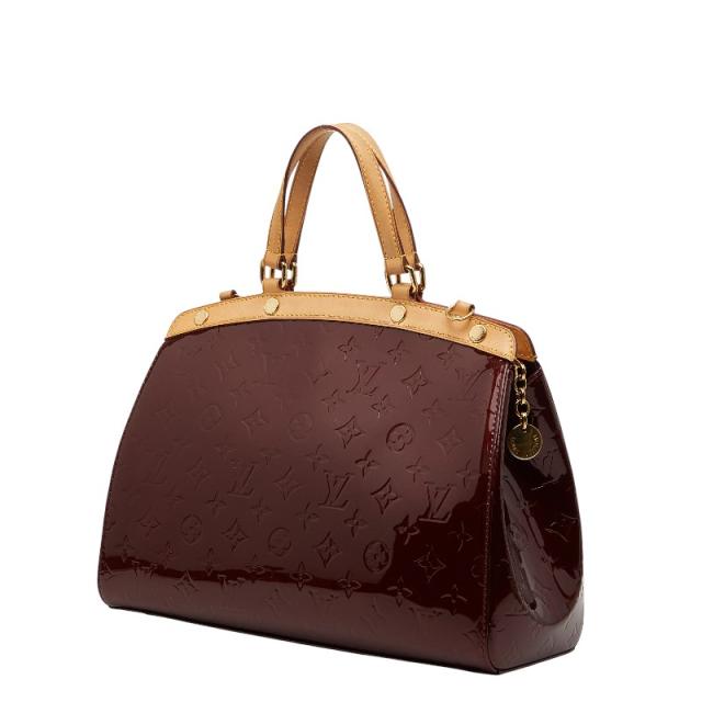 ルイ ヴィトン モノグラム ヴェルニ ブレアMM ハンドバッグ ショルダーバッグ 2WAY M91690 ワインレッド LOUIS VUITTON 【中古】_1