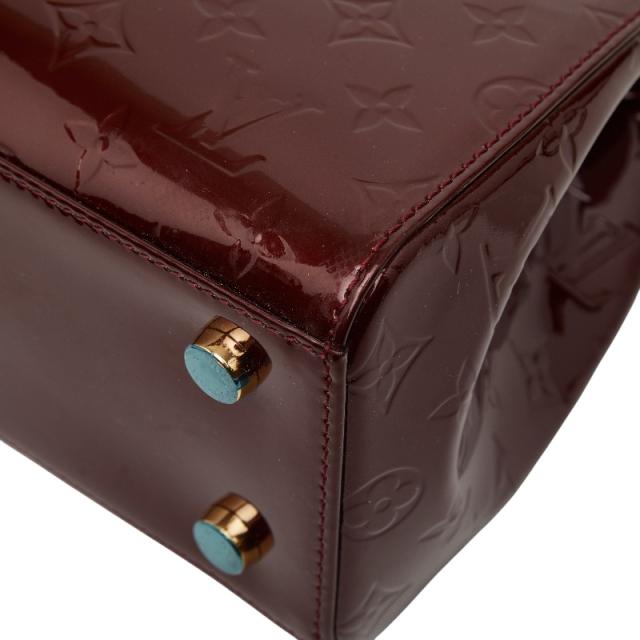ルイ ヴィトン モノグラム ヴェルニ ブレアMM ハンドバッグ ショルダーバッグ 2WAY M91690 ワインレッド LOUIS VUITTON 【中古】_5