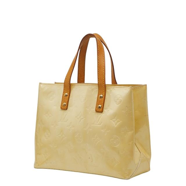 ルイ ヴィトン モノグラム ヴェルニ リードPM ハンドバッグ M91144 ベージュ パテントレザー レディース LOUIS VUITTON 【中古】_1