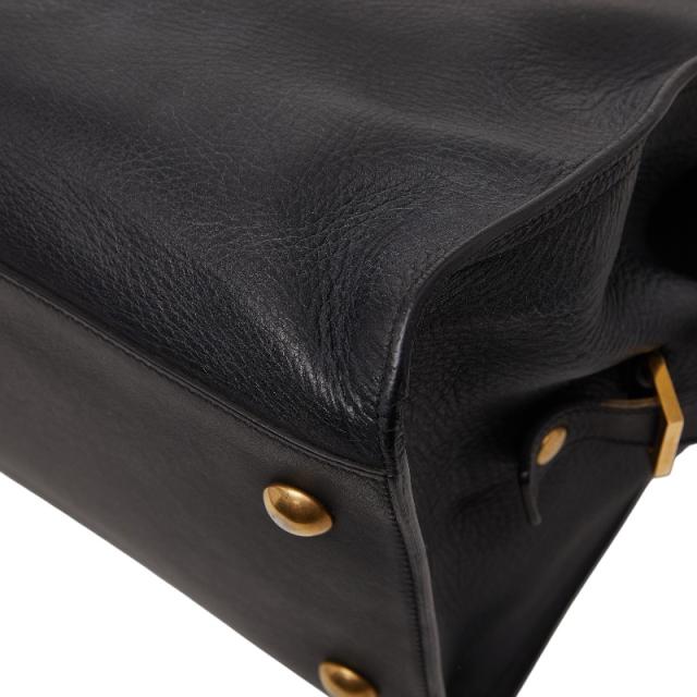 サンローラン Yライン カバス クラシック ハンドバッグ 311208 ブラック レザー レディース SAINT LAURENT 【中古】_5