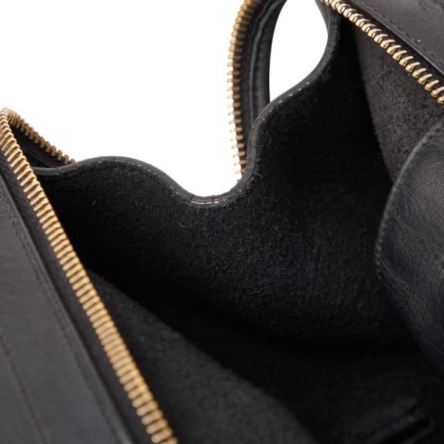 サンローラン Yライン カバス クラシック ハンドバッグ 311208 ブラック レザー レディース SAINT LAURENT 【中古】_8