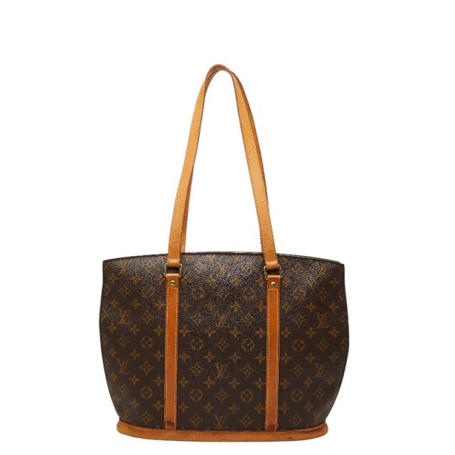 ルイ ヴィトン モノグラム バビロン トートバッグ M51102 ブラウン PVC レザー レディース LOUIS VUITTON 【中古】