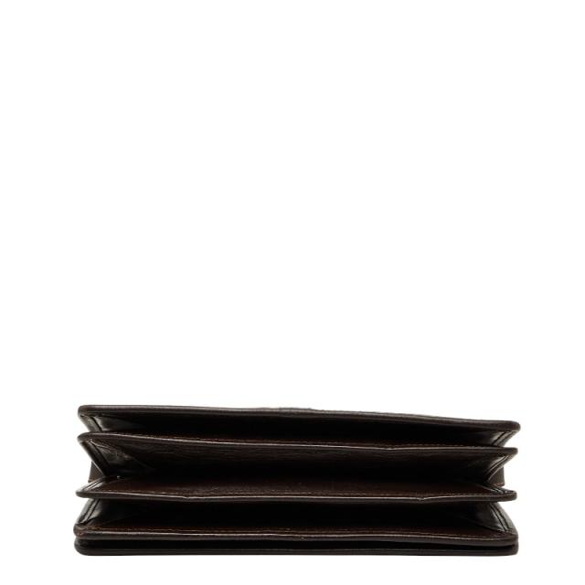 フェンディ ズッカ ショルダーバッグ ブラウン キャンバス レザー レディース FENDI 【中古】_2