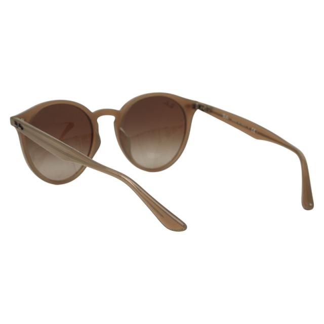 レイバン アジアンフィット ボストン型 サングラス RB2180-F ライトブラウン ベージュ プラスチック レディース Ray-Ban 【中古】_1