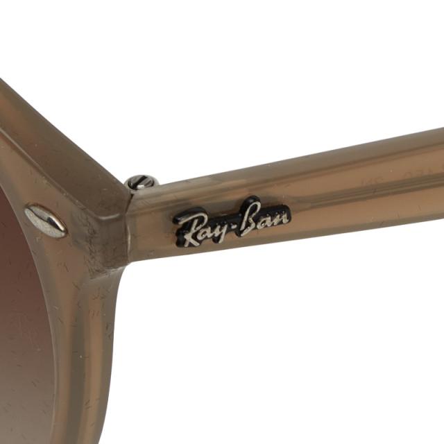 レイバン アジアンフィット ボストン型 サングラス RB2180-F ライトブラウン ベージュ プラスチック レディース Ray-Ban 【中古】_3