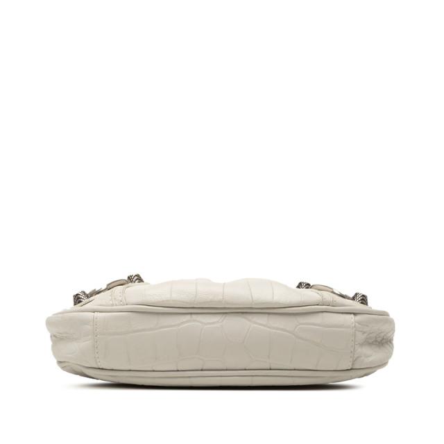 バレンシアガ ル カゴール ミニ XS ハンドバッグ チェーンショルダーバッグ 2WAY 695814 ホワイト レザー BALENCIAGA 【中古】_2
