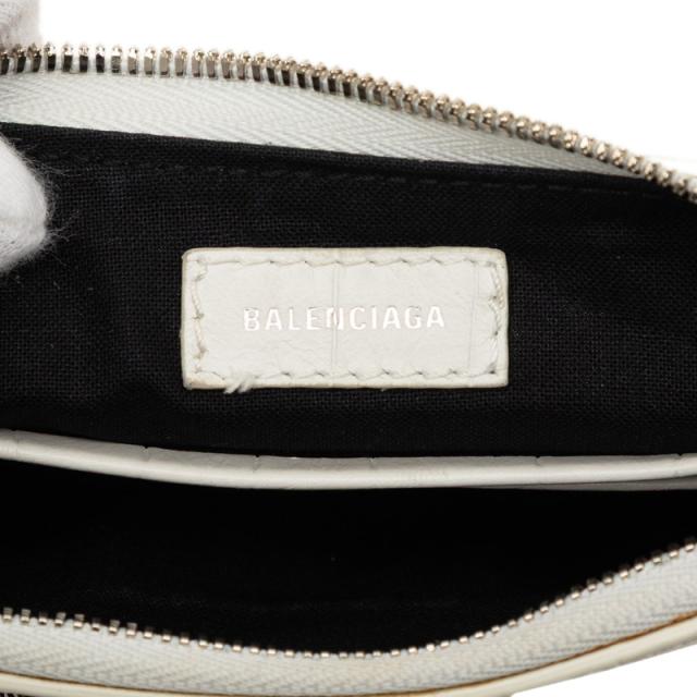 バレンシアガ ル カゴール ミニ XS ハンドバッグ チェーンショルダーバッグ 2WAY 695814 ホワイト レザー BALENCIAGA 【中古】_5