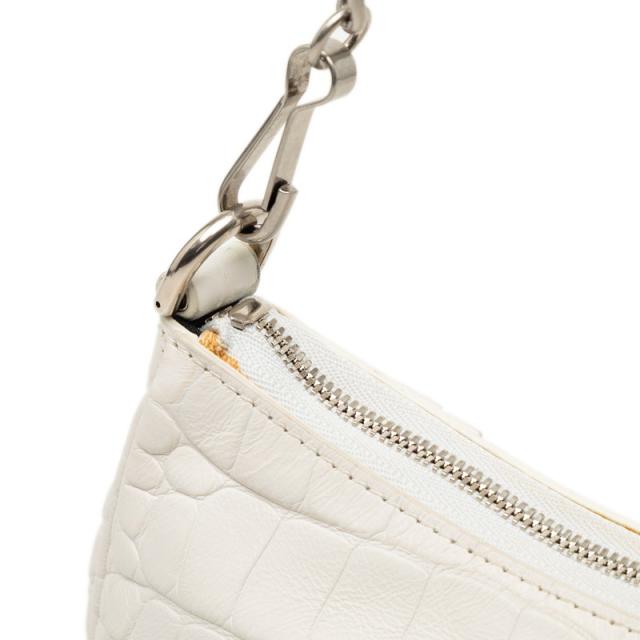 バレンシアガ ル カゴール ミニ XS ハンドバッグ チェーンショルダーバッグ 2WAY 695814 ホワイト レザー BALENCIAGA 【中古】_3