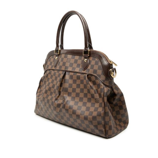 ルイ ヴィトン ダミエ トレヴィGM ハンドバッグ ショルダーバッグ 2WAY N51998 ブラウン PVC レザー レディース LOUIS VUITTON 【中古】_1