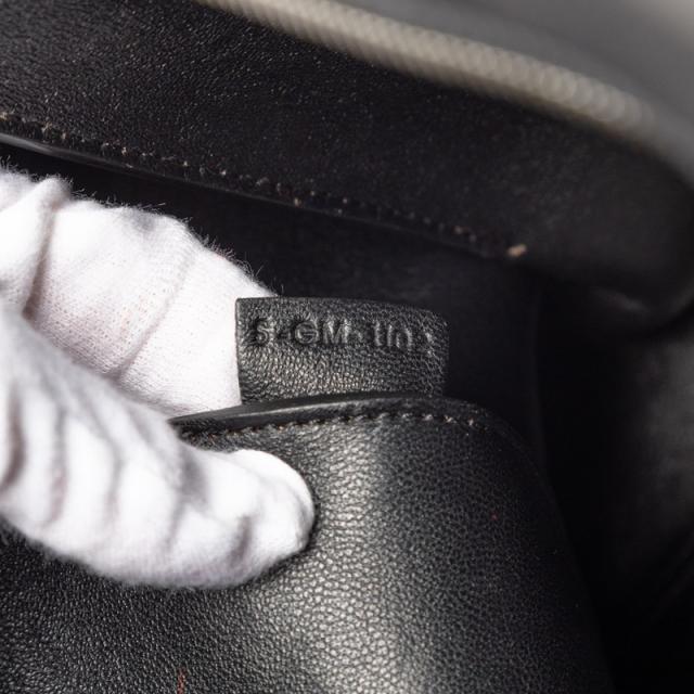 セリーヌ エッジ ミディアム トートバッグ ブラック レッド レザー ハラコ レディース CELINE 【中古】_6