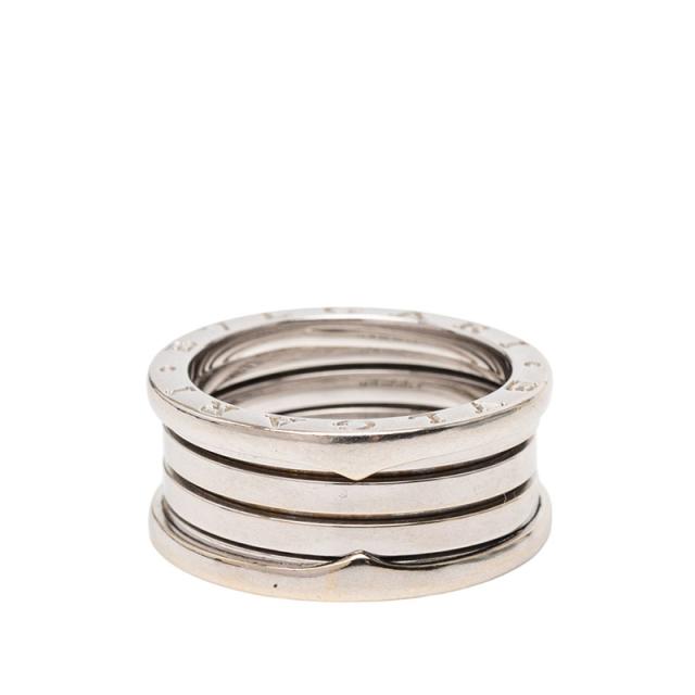 ブルガリ ビーゼロワン 4バンド リング 指輪 #60 K18WG ホワイトゴールド メンズ BVLGARI 【中古】_3