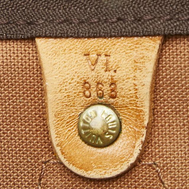 ルイ ヴィトン モノグラム スピーディ35 ハンドバッグ ミニボストンバッグ M41524 ブラウン PVC レザー レディース LOUIS VUITTON 【中古】_9