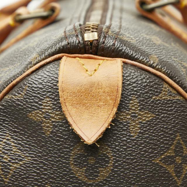 ルイ ヴィトン モノグラム スピーディ35 ハンドバッグ ミニボストンバッグ M41524 ブラウン PVC レザー レディース LOUIS VUITTON 【中古】_8