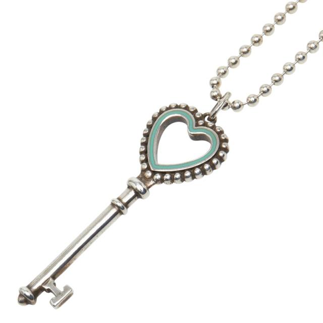 ティファニー ハートキー ネックレス SV925 シルバー レディース TIFFANY&amp;Co. 【中古】