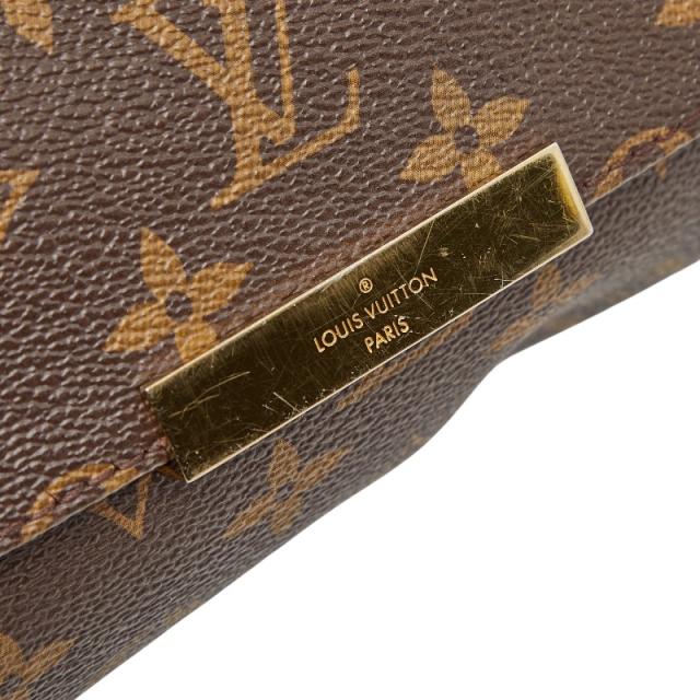 ルイ ヴィトン モノグラム フェイボリットMM ハンドバッグ ショルダーバッグ 2WAY M40718 ブラウン PVC レザー LOUIS VUITTON 【中古】_8