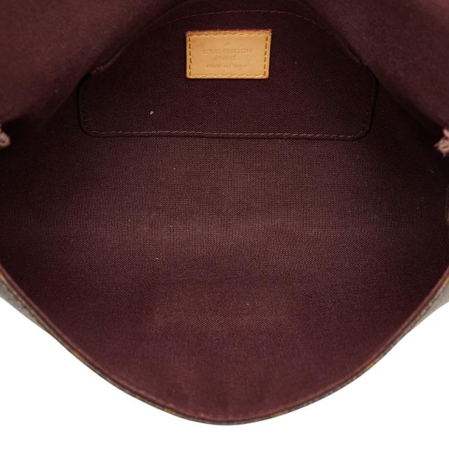 ルイ ヴィトン モノグラム フェイボリットMM ハンドバッグ ショルダーバッグ 2WAY M40718 ブラウン PVC レザー LOUIS VUITTON 【中古】_7