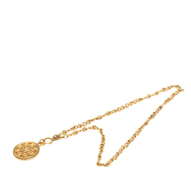 シャネル ヴィンテージ ココマーク ネックレス ゴールド メッキ レディース CHANEL 【中古】_2
