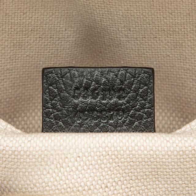 グッチ インターロッキングG ソーホー チェーン リュック バックパック 536192 ブラック レザー レディース GUCCI 【中古】_5
