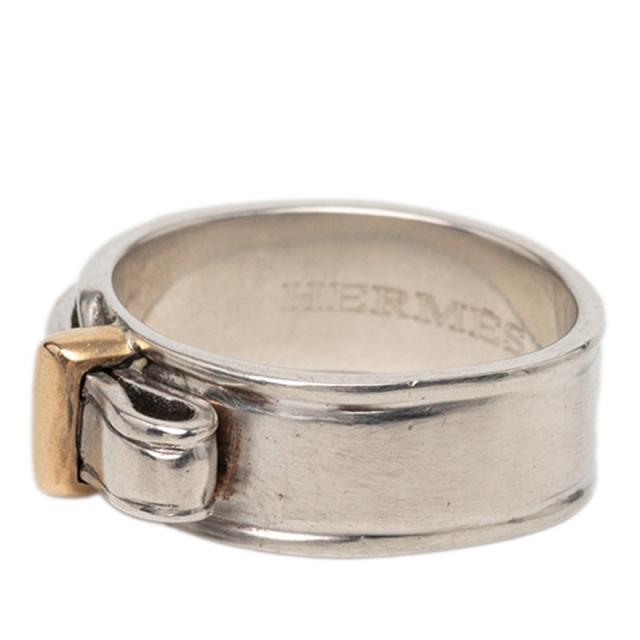 エルメス アルテミス リング 指輪 #51 SV925 シルバー Au750 レディース HERMES 【中古】_1