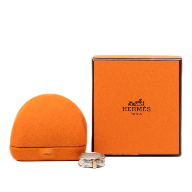 エルメス アルテミス リング 指輪 #51 SV925 シルバー Au750 レディース HERMES 【中古】_5